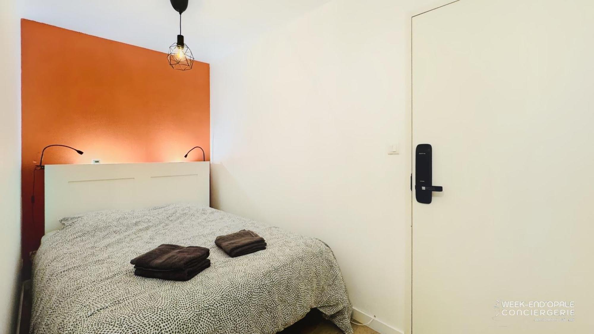 Appartement Vue Mer au pied de la plage de Merlimont Extérieur photo